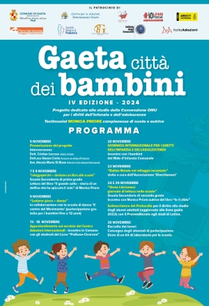 Monica Priore: Testimonial dell&#039;Evento &quot;Gaeta Città dei Bambini&quot;